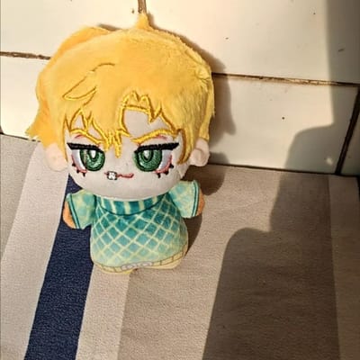 10cm Mini Stalen Bal Run Pluche Poppetje Hanger Schattige Diego Brando Knuffel Poppetje Bedrukte Speeltjes Fans Verjaardagscadeau Verzamelen 10cm