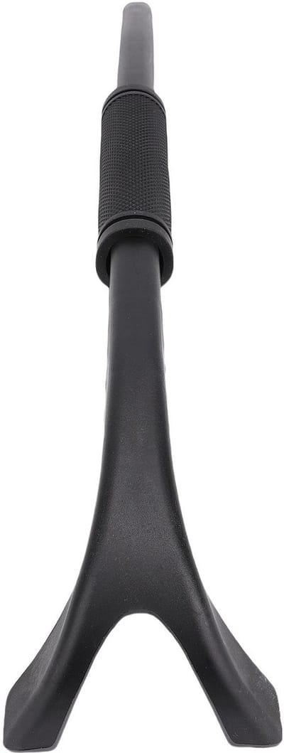 Dailygoods- Duwstick Houten Ergonomische Handgreep - Verstekzaag - Mitre Saw - Verbeterde Rubber Voeten - Gevorkt Ontwerp - Veilig Houtbewerking - Zaaghouder