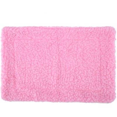 Egel Cavia Bedmat Rechthoekig Pluche Kussen Hamster Huis Nest Huisdier Benodigdheden Roze pink