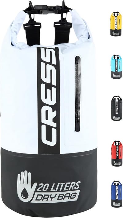 Droge Tas - Waterdichte Zak - Watersport Bescherming - Elektronisch Gelaste Naden - 20 Liter - Bi-color
