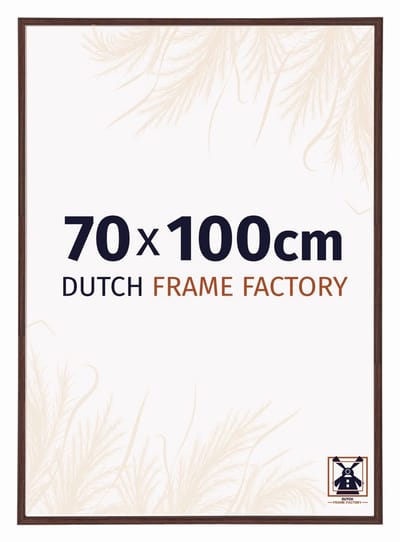 Fotolijst 70x100 cm - Kunststof - Bruin - Angers