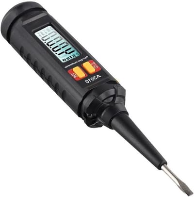 Digitale Pen Multimeter - Spanning Tester - Elektrische Diagnostiek - 2-in-1 Functie - 163mm Lengte - Zwart