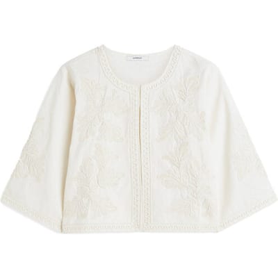 Summum jacket embroidery 1s1304-12470 122 ivory