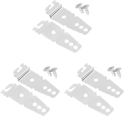 Vaatwasser Montagebeugels - Vaatwasser Beugels - Vaatwasser Beveiligen - Stevig IJzer - 7cm - Zilver