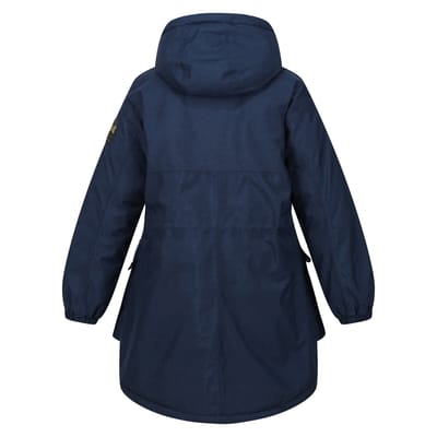 Regatta Dames/Dames Christian Lacroix Cailar Logo Longline Waterdichte Jas (Marine Marl)