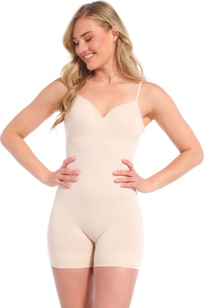 MAGIC Bodyfashion Body Soft Low Back Bodysuit Corrigerend ondergoed - Lungo - Maat XXL