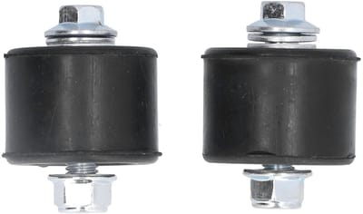 Dailygoods- Kettingrolgeleiderset Zwart - Kettingrolspannerset - Geschikt voor YFZ 350 Banshee 1987-2006 - Rubber/Roestvrij Staal - ID 8 mm - Hoogte 26 mm - Kettingrol