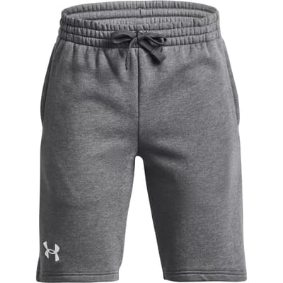 Under Armour UA Rival Fleece Shorts Jongens Sportbroek - Grijs