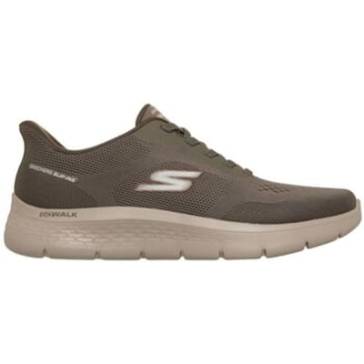 Skechers Heren Go Walk Flex Master Slip-On Sneaker 216924 DKTP bruin