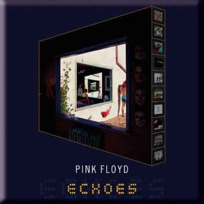 Pink Floyd - Echoes - Koelkast Magneet - 7.5 x 7.5 cm