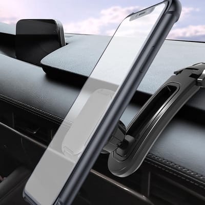 Magnetische telefoonhouder voor in de auto LB521 - Autohouder - Auto telefoonhouder - Magneet smartphone houder - Dashboard Raam zuignap - Universeel - Magnetisch