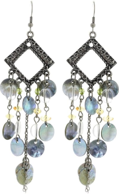 Behave - Oorbellen hanger - Schelplook boho stijl - Creatieve avondlook