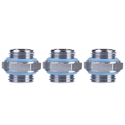 3PCS Raccord Connecteur de Tube Hexagonal Externe Filetage G14 pour Système de Refroidissement Liquide PC