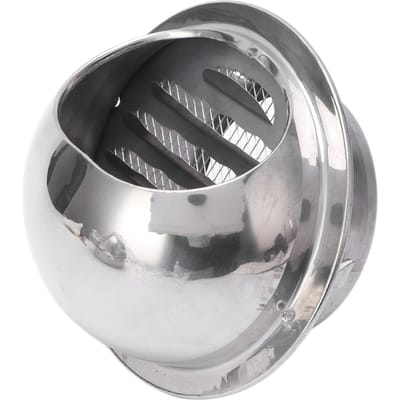 Hotte d'aération en acier inoxydable Couvercle anti-pluie et anti-vent extérieur Acier inoxydable Couvercle d'aération Accessoire de sortie