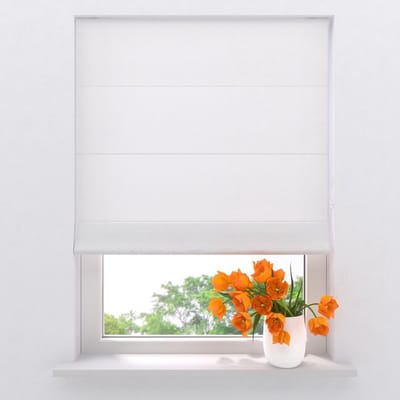 Vouwgordijn Easy Canvas - White - 60 x 180