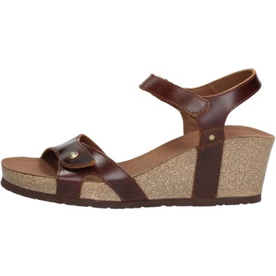 Panama Jack JULIA CLAY B1 - Volwassenen Sandalen met hak - Kleur: Bruin - Maat: 41