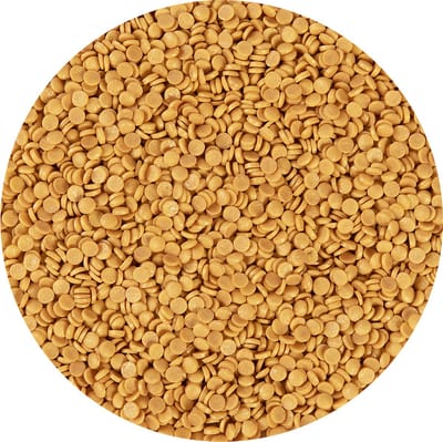 BrandNewCake® Eetbare Taart Confetti Goud Ø4mm 70gr - Taartdecoratie Sprinkles - Strooisel - Taartversiering