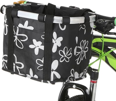 Fietsmand - Fietsmand mountainbike - Boodschappen vervoeren - Quick release systeem - 330x220x200mm - Stijl 5