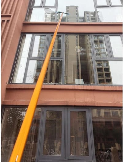 Raamreinigingsset - Gereedschap voor ramen - Hoge ramen schoonmaken - Telescopisch ontwerp - Tot 12.5 meter - Niet gespecificeerd
