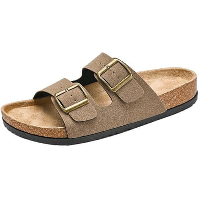 Herensandalen van leer voor heren strandsandalen heren 2024 designer herenschoenen heren comfortabele slipper originele merken schoenen zomer 37-38 beige