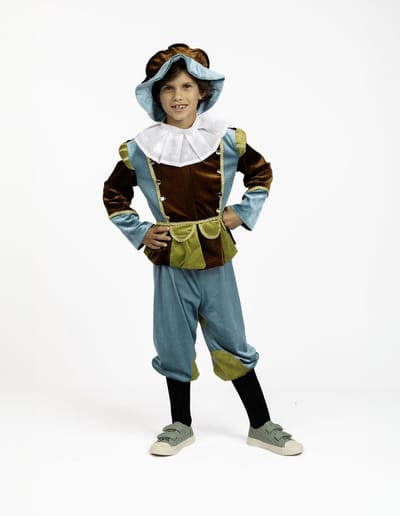 Pietje Fernando Verkleedkostuum - De Club van Sinterklaas - Rubies - Maat 104