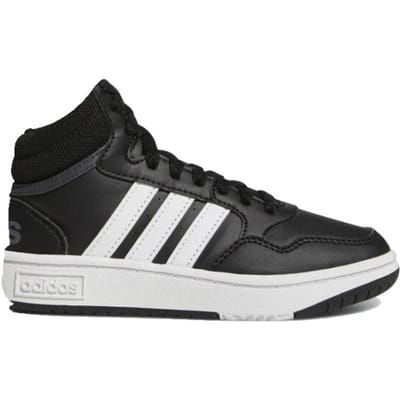 adidas Sportswear Hoops Mid Schoenen - Kinderen - Zwart