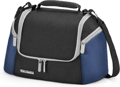 Geïsoleerde Thermo Lunchtas voor Volwassenen en Kinderen - Waterdichte Draagbare Koeltas met 2 Zijvakken