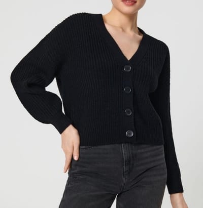 Starry Indigo - Dames Trui | Zwart | Maat XXS