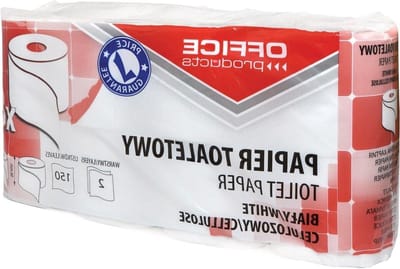 Toiletpapier - Hygienepapier - Dagelijks Gebruik - 100% Cellulose - 8 Rollen - Wit