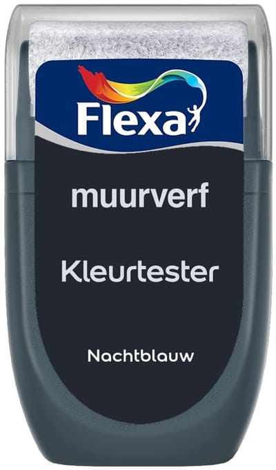 Flexa - Kleurtester Muurverf - Nachtblauw - 30 ML - Mengverf - 0.03L