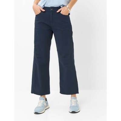 Brax Dames Culotte  Style MAINE S NAVY, donkerblauw, maat 40L
