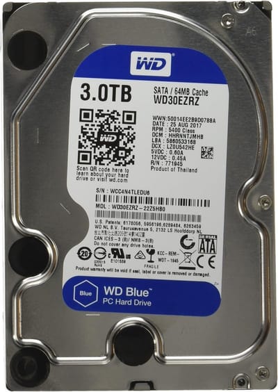 Interne 3TB Desktop Harde Schijf 3,5 inch 64MB SATA 6Gb/s Opslag