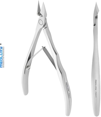 Medluxy - Nagelriemknipper 12.5 cm – 10 mm – Nageltang & Vellentang – Voor Nagelriemen, Velletjes & Dunne Nagels