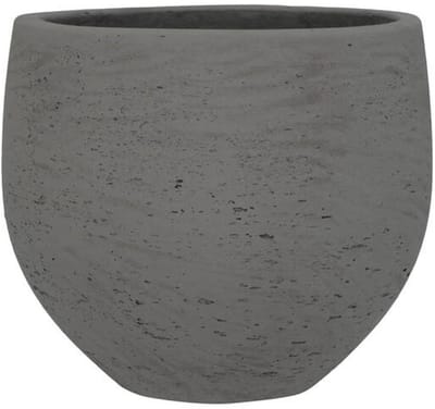 Pottery Pots Bloempot Rough Mini Orb L, Mocha Washed D 32 cm H 28 cm Opening 27.2 cm
