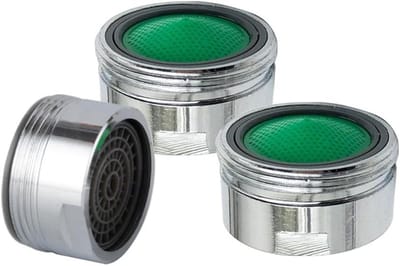 Allecto Plus - 3-delige set kraan beluchters 20mm voor waterbesparing in badkamer en keuken