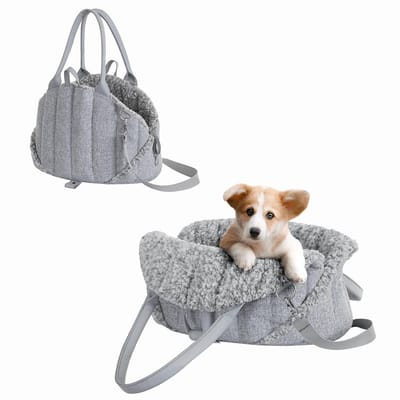 Huisdier Draagtas - Reistas Kat Hond - Veilig Vervoer - 3-in-1 Functie - 47 x 29 x 32 cm