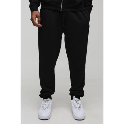 Basic Man. Jogger met normale pasvorm | Black | Size XS