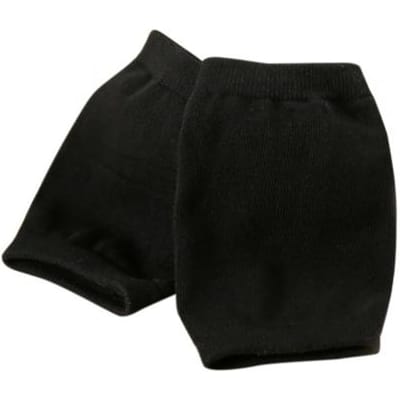 Antislip Kniebrace Eenvoudige Bediening Mouw Knieverwarmer Beschermer Voor Hardlopen Wandelen Buitensporten zwart