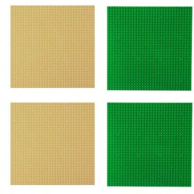 Spelen en tentoonstellen van blokcreaties 4 stuks van 32x32 gaten zijn perfect voor grasrijke gebieden. 4PC32x32