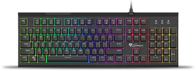 Genesis Thor 210 RGB Gaming Keyboard met Hybride mechanische toetsen Zwart