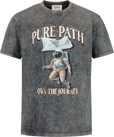 Pure Path Oversized fit T-shirts Crewneck SS Antra (24030110 - 06)