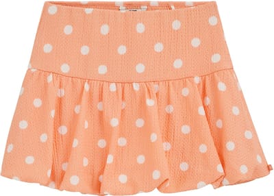 WE Fashion Meisjes skort met structuur en print