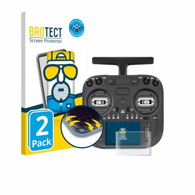 BROTECT - Screenprotector voor Radiomaster TX15 Max - Folie Beschermfolie matte volledig dekking 2 Stuks