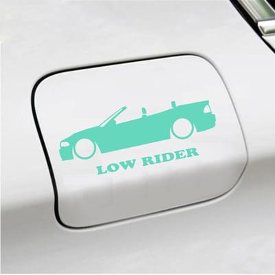 Bumpersticker - Low Rider - 7 X 18 - Mint