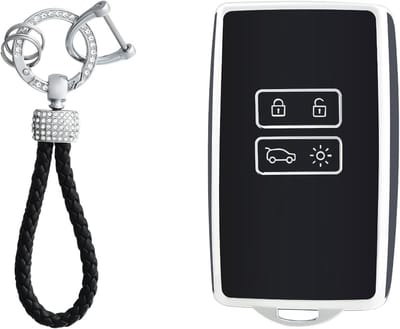 Hoogwaardige Sleutelbescherming voor Renault Modellen - Sleutelhoes, Sleutelhanger en Sleutelcover voor Clio, Espace, Master, Talisman, Megane, Duster, Kadjar en Captur