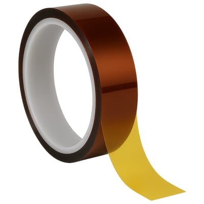 Hittebestendige Tape 25mm - 260°C - Isolatietape - 0.05mm dikte - 33m - Bruin