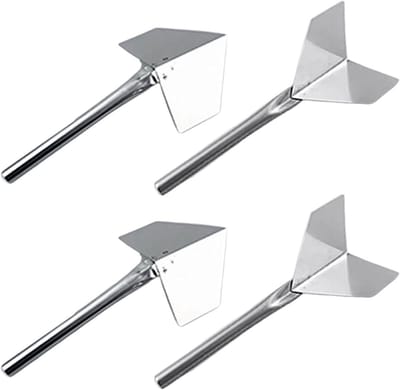 Hoekklem Set van 4 voor Binnen- en Buitengevels, Bouwgereedschap, Decoratie en Betonbewerking Tools
