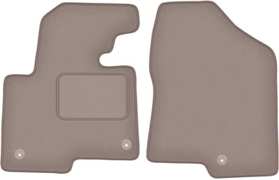 Beige voormatten voor: Hyundai SantaFe III 7-zitter (2012-)