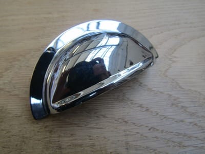 Oxford Rear Fix Cabinet Cup Pull Handle polished chrome