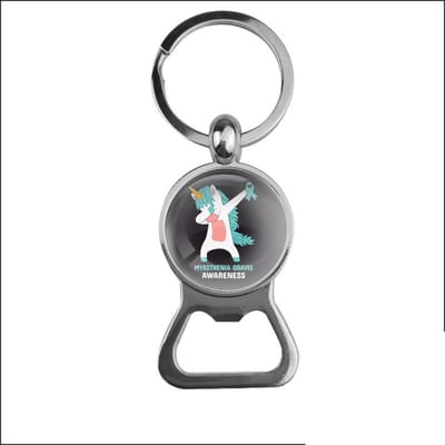 Bieropener Glas - Myasthenia Gravis Awareness